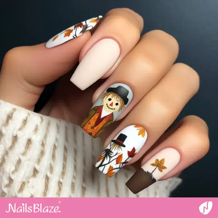 Fall Leaves Nails | Seasonal - NB1181